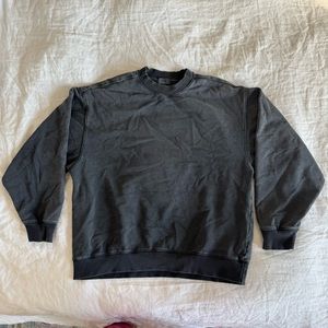 skims boyfriend fleece crewneck